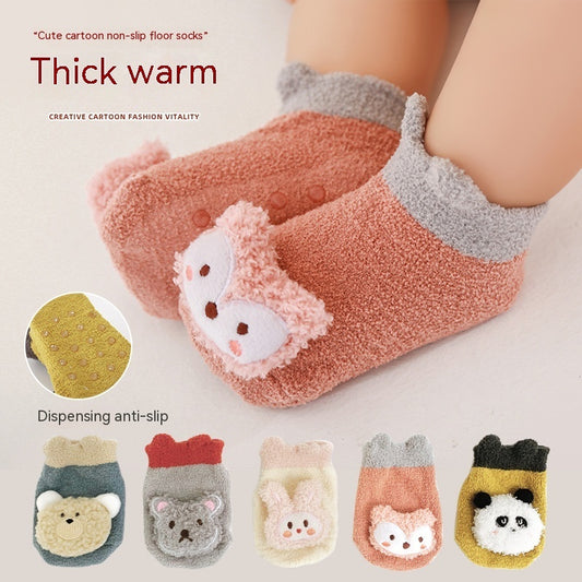 Thick Warm Cartoon Socks