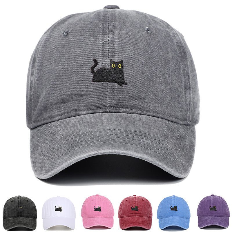 Good Kitty Embroidered Baseball Cap