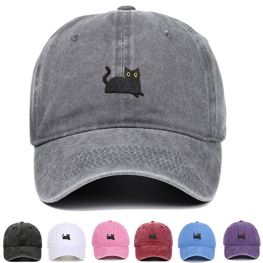 Good Kitty Embroidered Baseball Cap