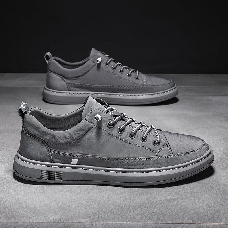 Ice Silk Cloth Low-Top Sneaker