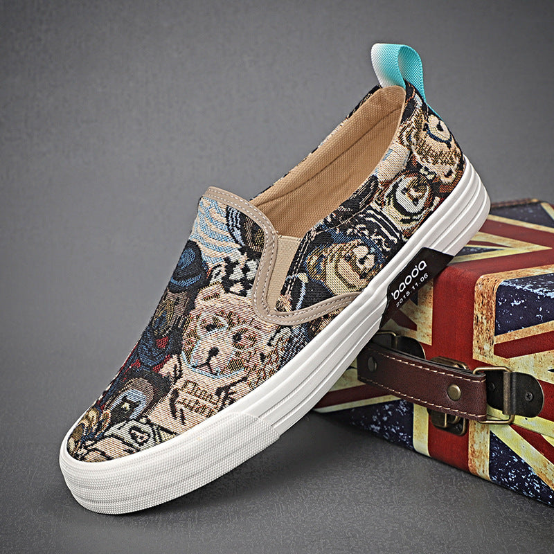 Teddy Bear Pattern Shoes
