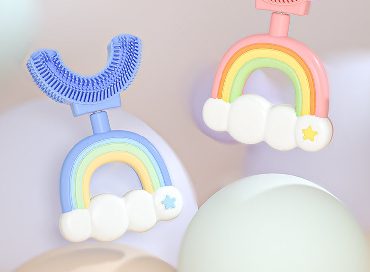 Silica Gel U-shaped Toothbrush