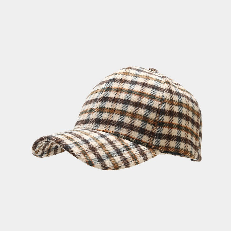 Plaid Baseball Cap