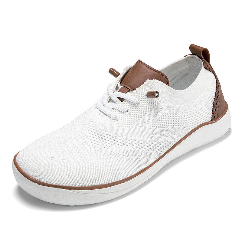 Men's Wide Toe Shoes with Mesh Face