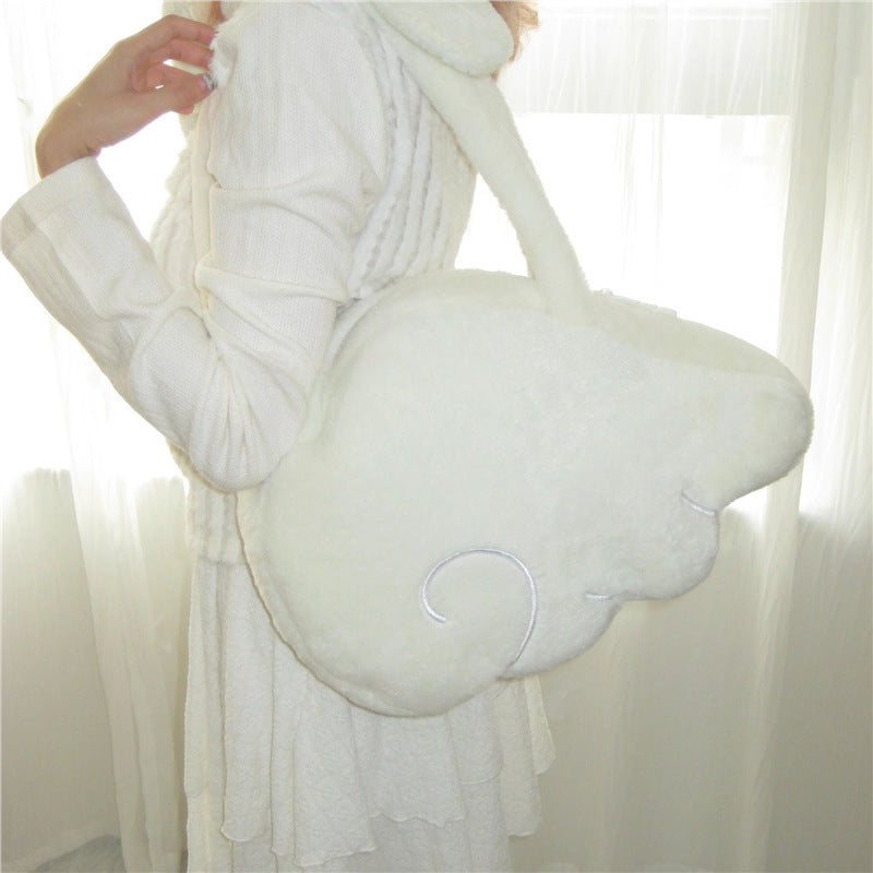 Angel Plush Wing Style Shoulder Bag