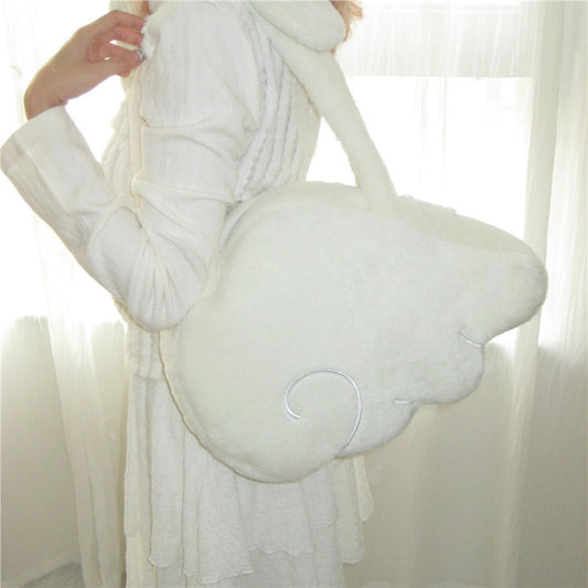 Angel Plush Wing Style Shoulder Bag