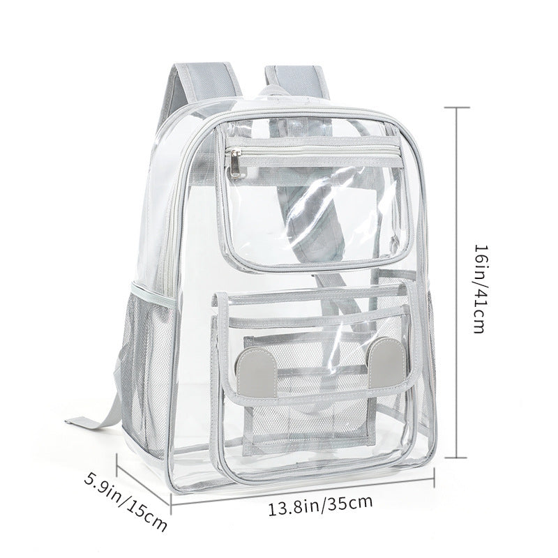 Transparent Large Capacity Backpack