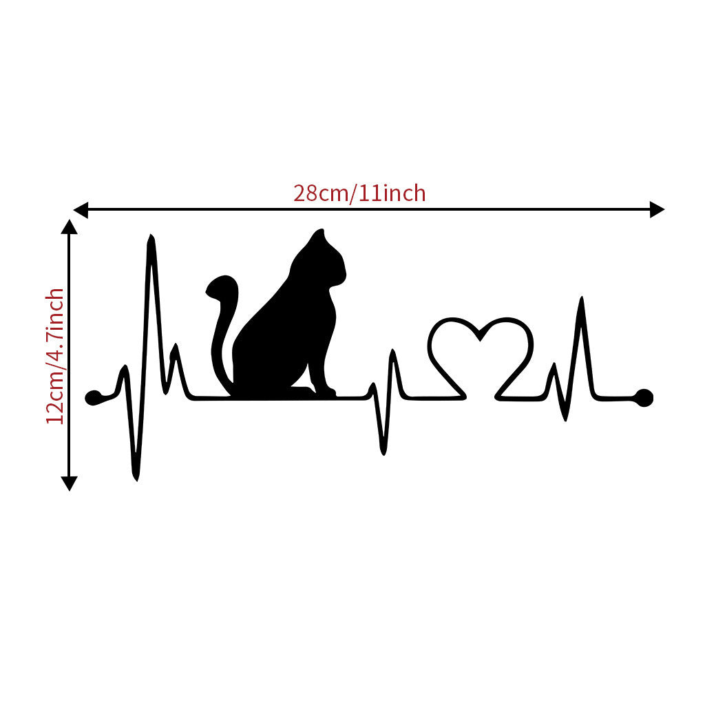 Love for Cats Decal Sticker