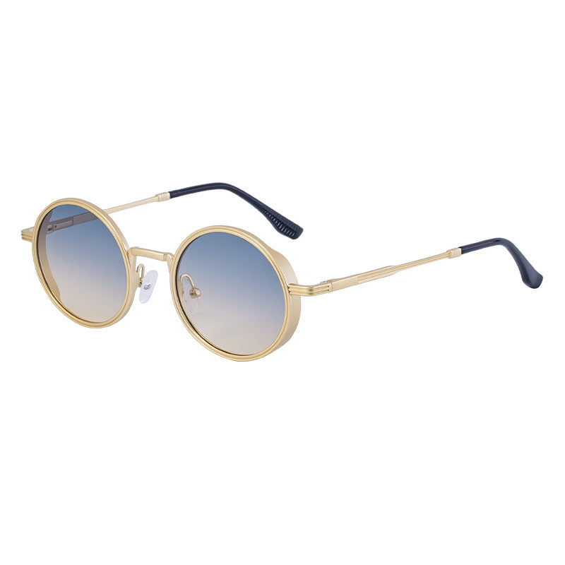 Men's Round Frame Sunglasses