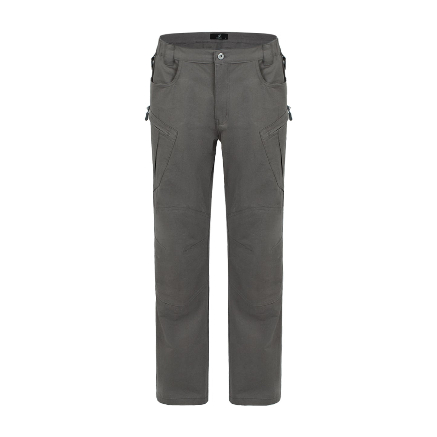 Gray pants on a white background
