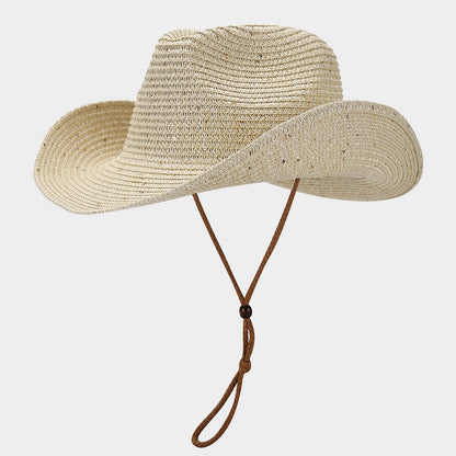 Panama Straw Sequin Sun Hat