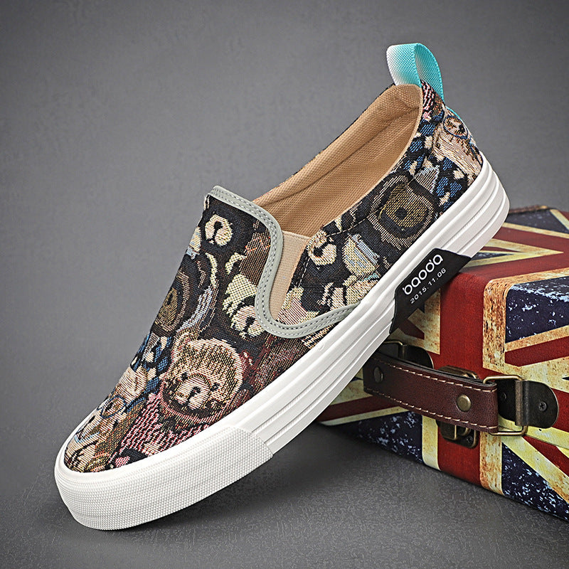 Teddy Bear Pattern Shoes