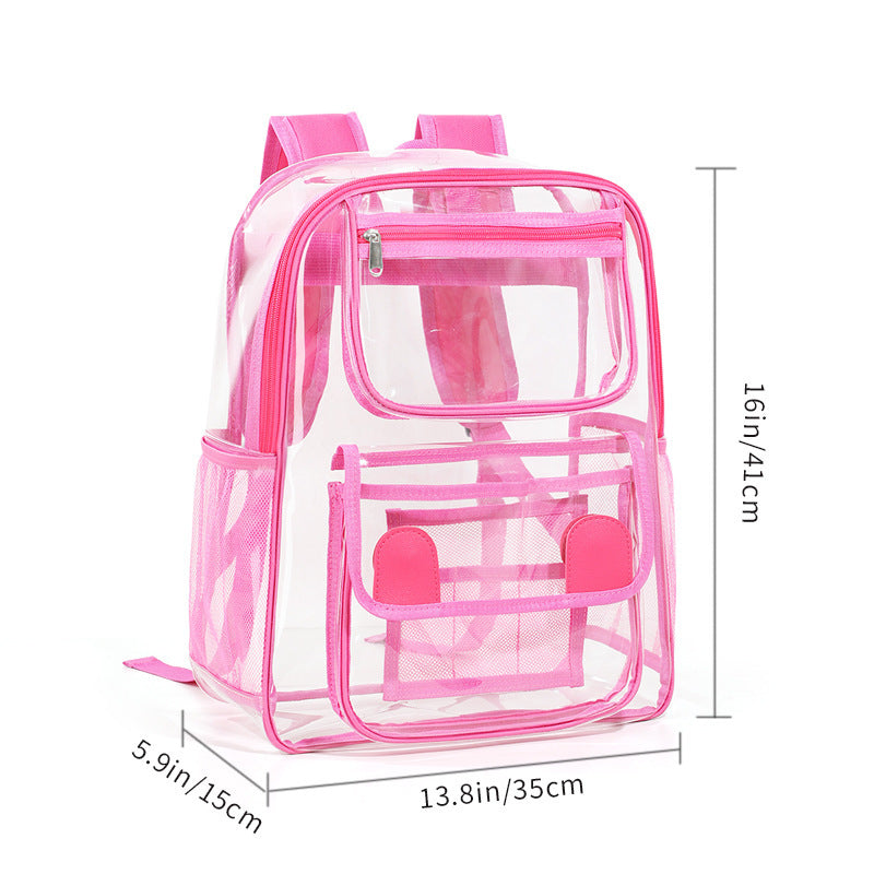 Transparent Large Capacity Backpack